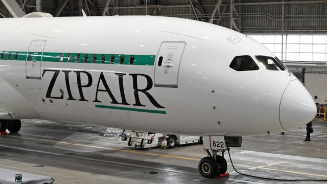 ZIPAIR inicia operaciones comerciales con solo dos pasajeros a bordo